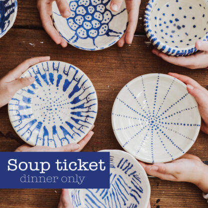 Empty Bowls 2025 - Thursday March 6th - Event Ticket - Soup Only