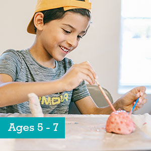 6/15-6/19 Clay Play 1 (5-7 years) (5-day camp)