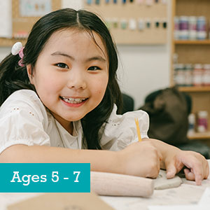 7/20-7/24 Clay Play 2 (5-7 years) (5-day camp)