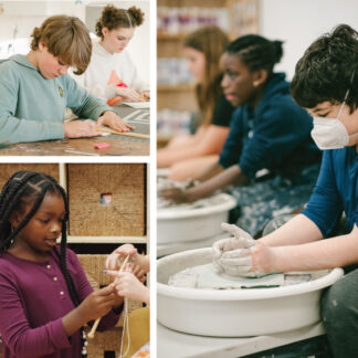 Teen Art Survey - 3 mediums - Wednesday Evenings - Oct 28 - Dec 9th - ages 11+
